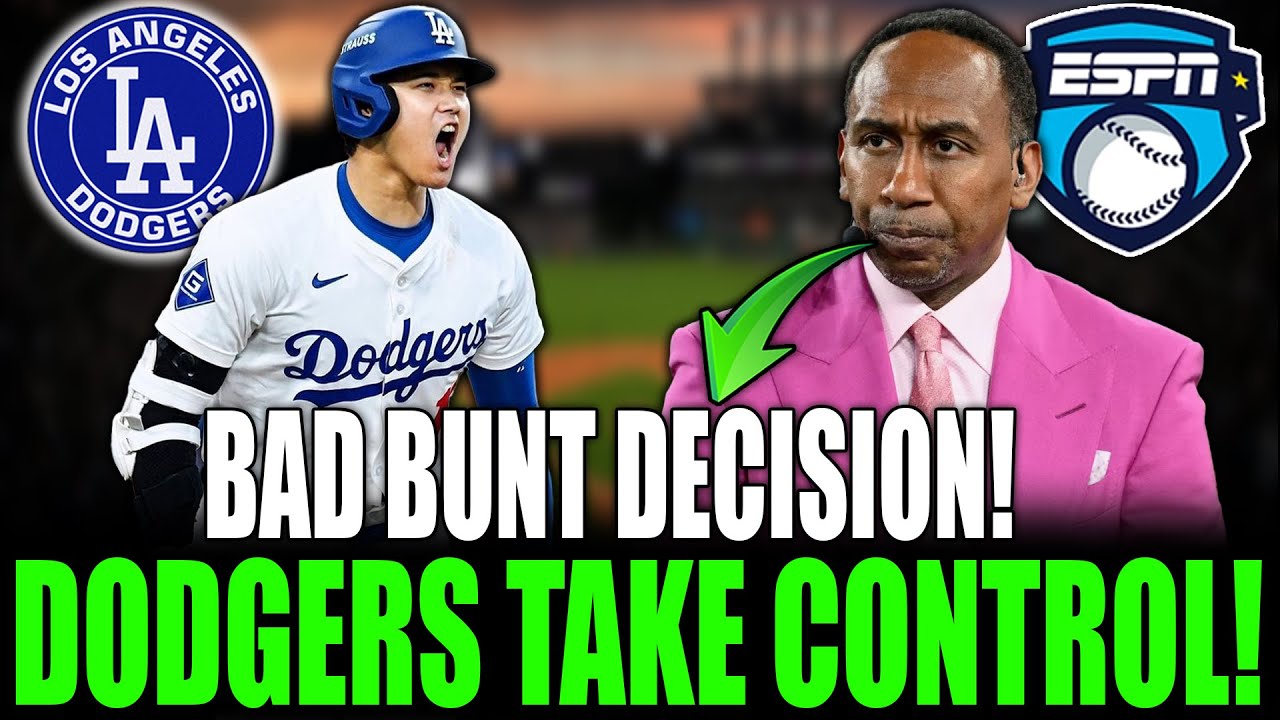 🚨 BIG MISTAKE! ROB THOMSON’S BUNT DECISION BACKFIRES AS DODGERS TAKE