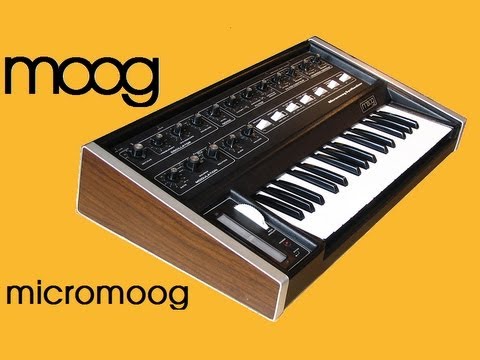 MOOG MICROMOOG Analog Synthesizer 1975 | HQ DEMO