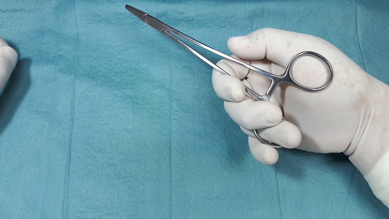10. Needle holder handling vetsurku YouTube