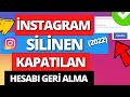 Instagram Silinen Hesabı Geri Alma (Formu) 2024 - Kapanan Hesabı Geri Alma Linki