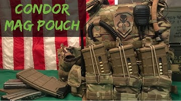 Best Budget Mag Pouch For Your Plate Carrier - Condor Triple Stacker M4 Pouch