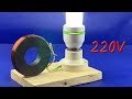 New Awesome Free Energy Generator Using Copper Wire 100% At Home For 2020