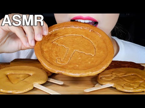 ASMR Dalgona <strong>Candy</strong> from &amp;#39;Squid <strong>Game</strong>&amp;#39; 오징어게임 달고나 챌린지 먹방 Eating Sounds Challenge Mukbang