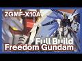 RG Freedom Gundam | ZGMF-X10A | Full Build