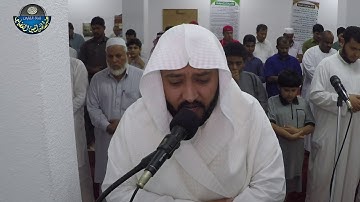 تلاوة مرئية لأواخر سورة الانبياء | صلاة العشاء الجمعة 04/05/2018 | القارئ عبدالله أمين الفضيلي