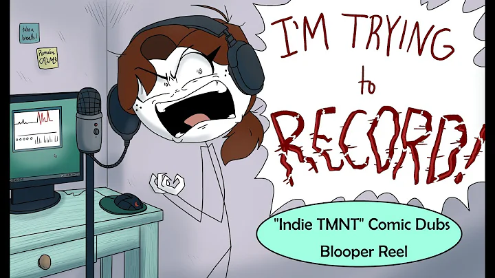 Indie TMNT Comic Dub Bloopers - ANIMATED!
