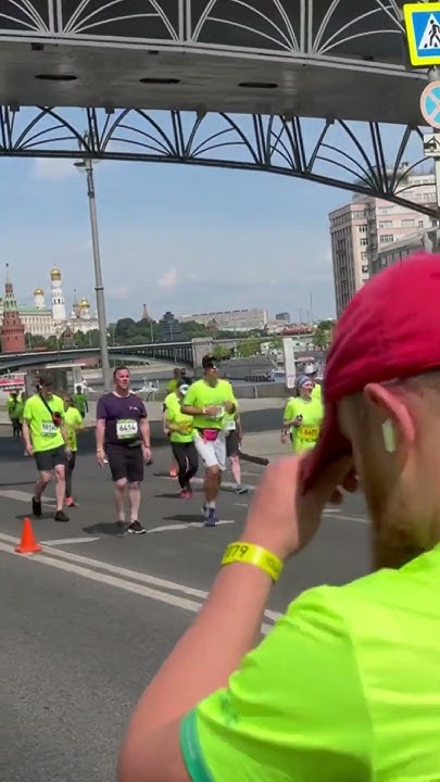 Живописные виды Москвы Сбербанк Зеленый марафон 2024 / 10 км - YouTube