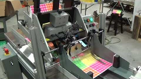 Superior-PHS: Xtreme XM-21 Batch Count Feeder. Dispensing 8.5 x 11 labels into a reverse tray