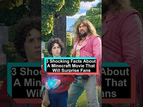 3 Shocking Facts About A Minecraft Movie That Will Surprise Fans.#minecraft #minecraftmovie