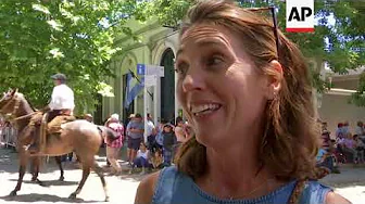 Argentinians celebrate annual Gaucho day Argentinians celebrate annual Gaucho day