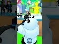 DAŁEM MU TYLE ROBUX JAKĄ LICZBĘ POWIEDZIAŁ RANDOM W PET SIM X w ROBLOX  #shorts