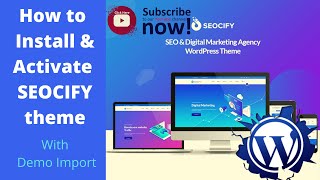 How to install & activate Seocify theme with demo import | 100% verified way