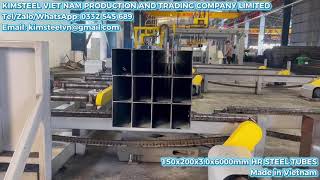 Kimsteel Vietnam | Precision Rectangular Steel Tube 150x200x3.0x6000mm