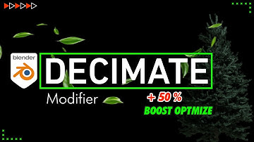 Decimate modifier in blender 4.0
