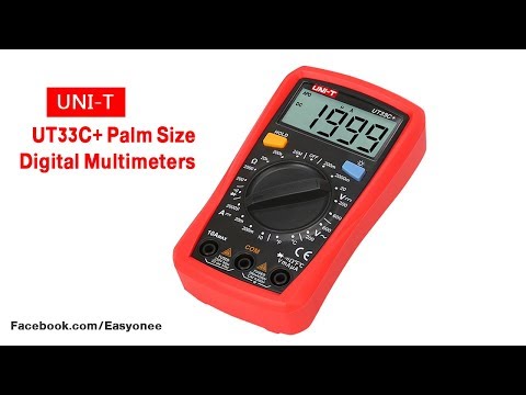 Como usar multimetro unit ut33c