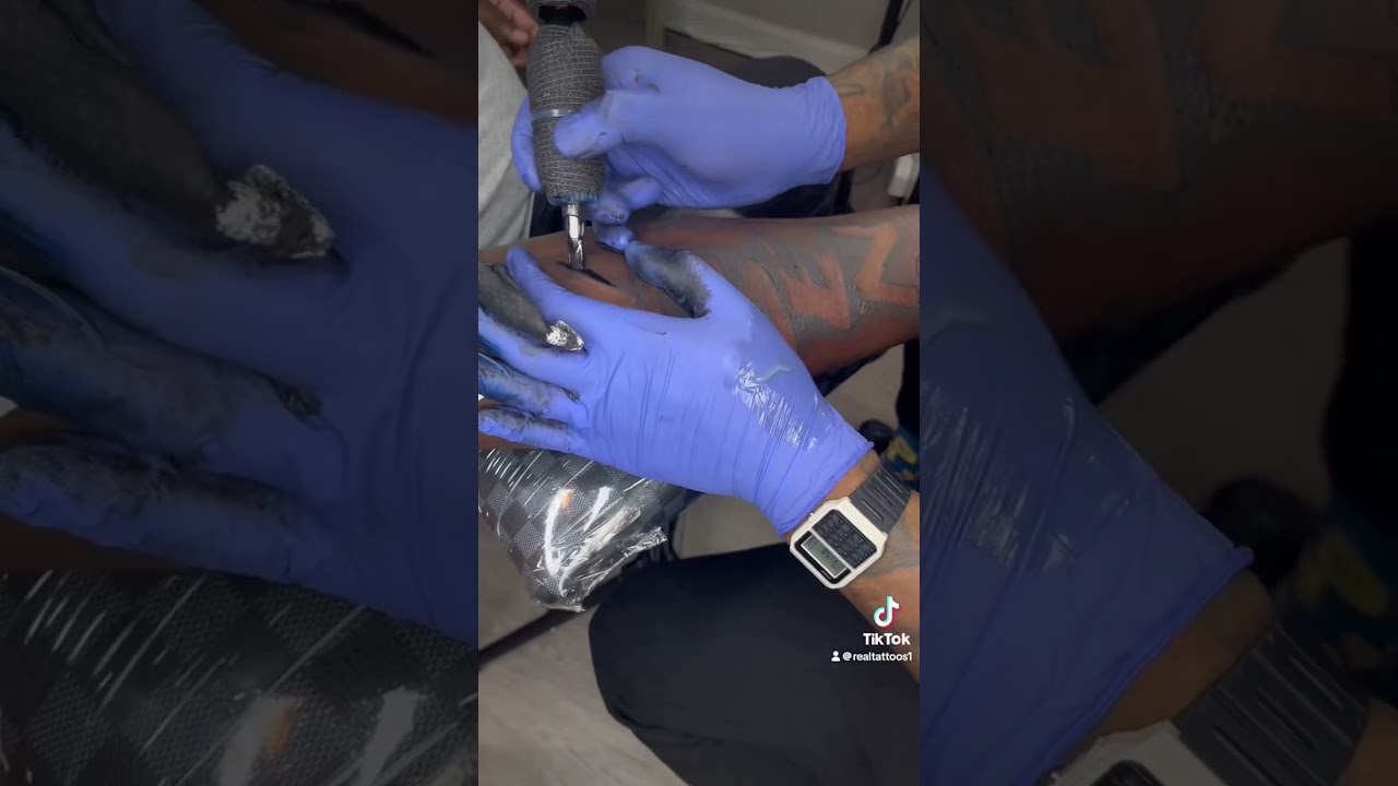 Forearm tattoo in one hour