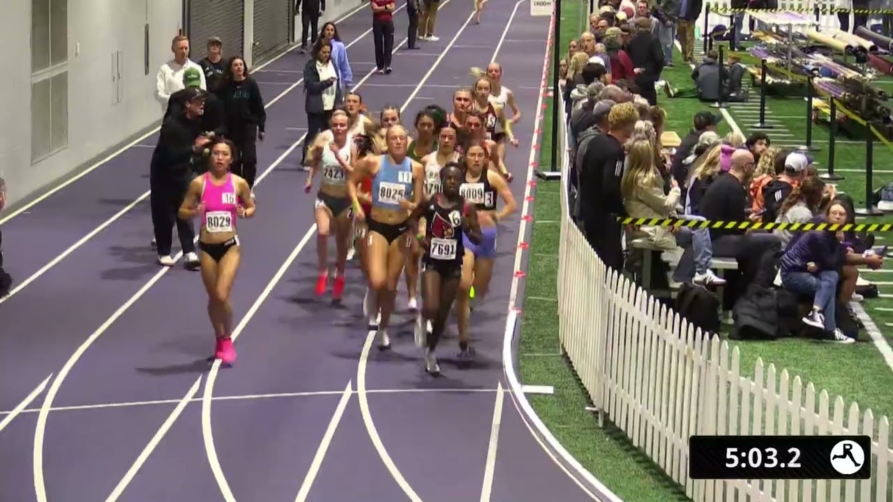 Women's 3000m Section 6 - Washington Husky Indoor Classic 2026 [Full Race Replay]