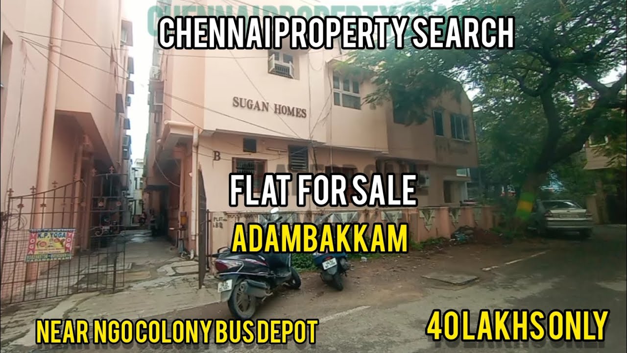 9080379347 2 BHK Flat For Sale In Adambakkam Just 40 Lakhs only