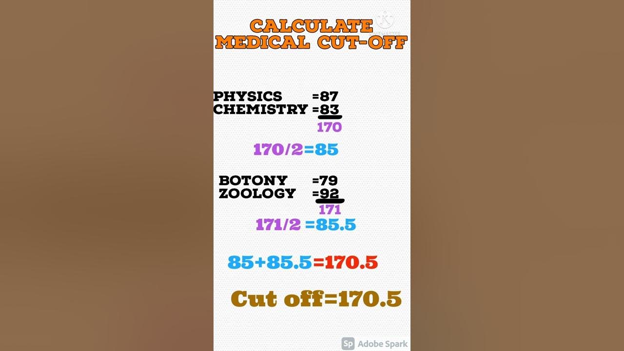 How to calculate 12th cut off marks cut off youtube