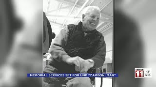 Memorial services set for UND "Zamboni Man"