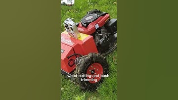 speed of travel 6km/h adjustable blade height by remote control remote controlled lawn mower kit