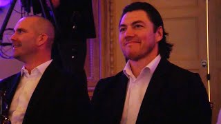 T.J. Oshie makes surprise appearance at Blues Hall of Fame induction