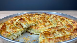 البوريك التركية بالجبنة فطور سريع ولذيذ بخمس دقائق | peynirli börek