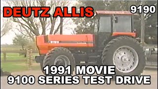 1994 AGCO ALLIS 9600 9800 SERIES POWERSHIFT TRACTORS FEATURES-BENEFITS VHS TAPE 