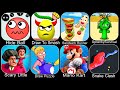 Hide Ball,Draw To Smash,Sandwich Runner,Spranky Survival,Scary Little,Draw Puzzle,Mario Kart