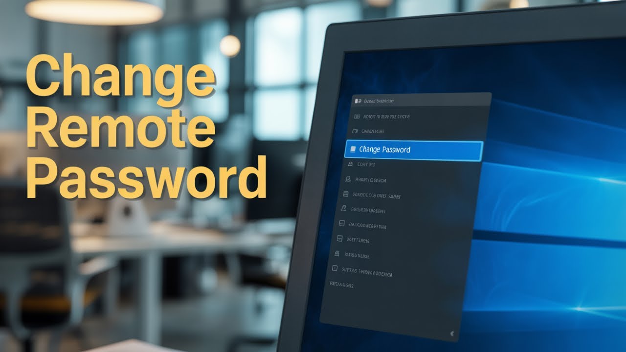 How To Change Password on Windows Remote Desktop – Step-by-Step Guide ...