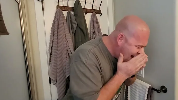 Waxing my husband's nose hairs