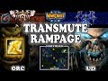 Grubby | Warcraft 3 TFT | 1.30 | ORC v UD on Northern Isles - Transmute RAMPAGE