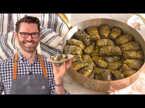 How to Make Dolmades  Stuffed Grape Leaves