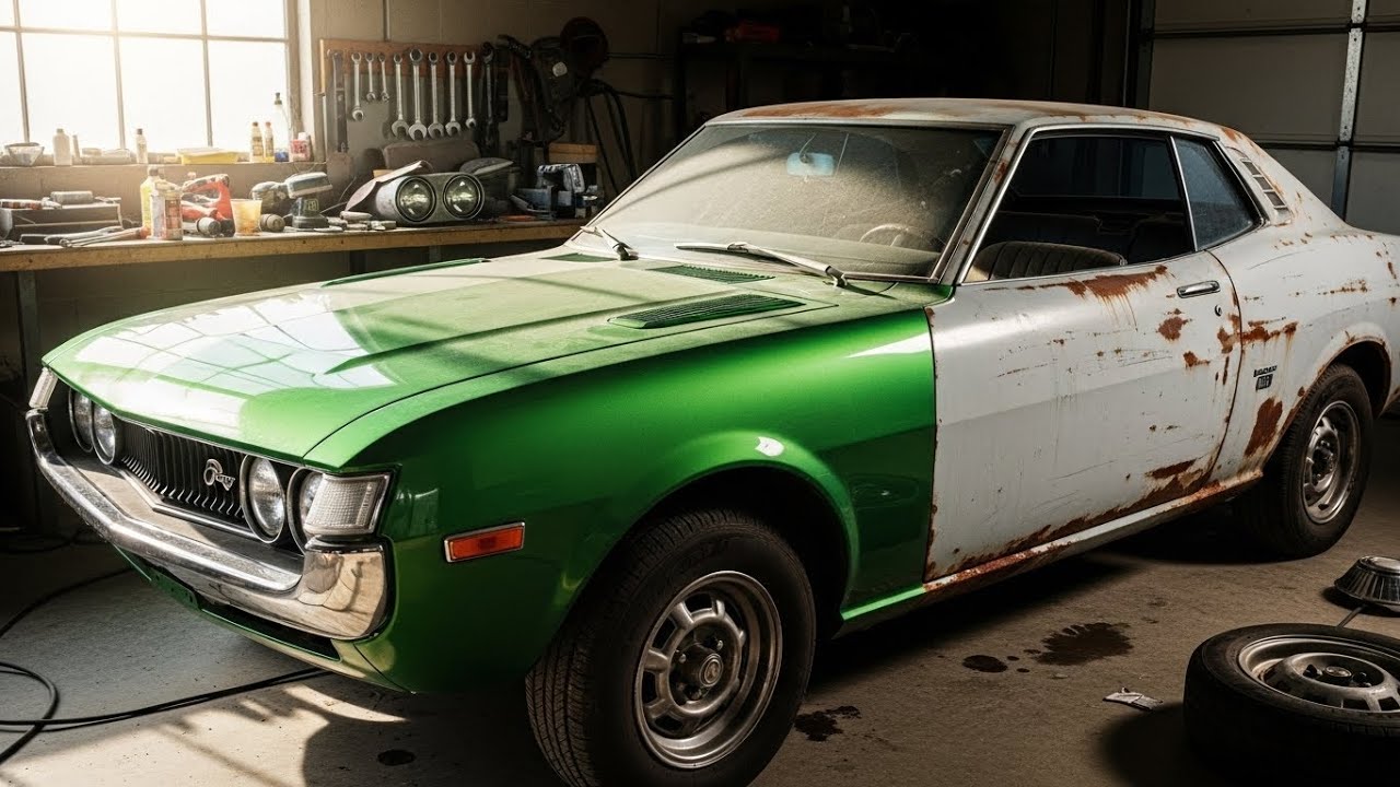 Vintage Toyota Celica restoration