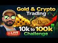 LIVE FOREX ANALYSIS | NYC SESSION | GOLD & BITCOIN | APR 16 | DAY 53 | God Bless Trader