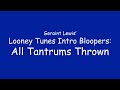 Geraint lewis looney tunes intro bloopers  all tantrums thrown