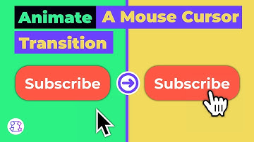 🖱️ Realistic Mouse Cursor Transition Animation - CreateStudio Tutorial
