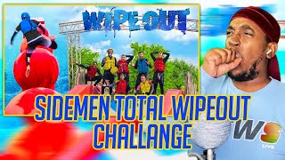 Reaction To SIDEMEN TOTAL WIPEOUT CHALLENGE