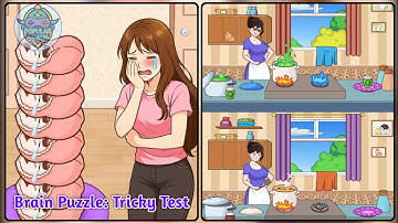 Brain Puzzle Tricky Test Level 14: Find The Difference In The Picture !Gameplay Solution