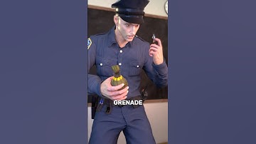 Safety Lesson Goes Wrong with Real Grenade 👮‍♂️
