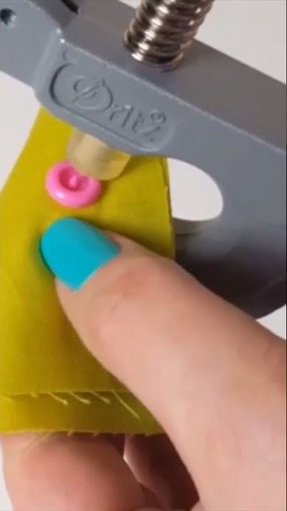 How to Remove Plastic KAM & Metal Snap Fasteners Easily & Quickly leaving  fabric intact
