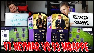 Fifa 18: 97 POTY NEYMAR vs. 93 YPOTY MBAPPE Squad Builder Battle vs. RealFifa!
