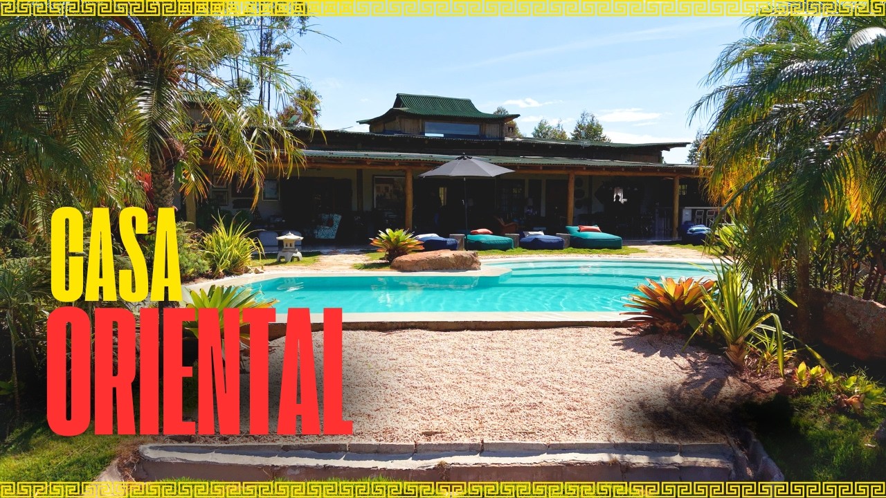 Casa SPA Estilo Oriental com vista IMPRESSIONANTE, você moraria?