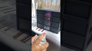 Dollar Tree l Mini Bins turned Organizer/Jewelry Boxes 🤪 #diy #dollartree #jewelry #fypシ #organizer