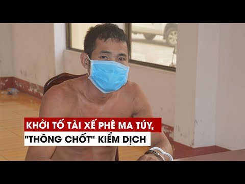 Khởi tố tài xế phê ma túy, liều lĩnh “thông chốt” kiểm dịch