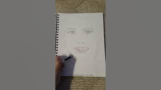 Drawing Shawna Lenee (Shawna Lee Scott 🙆‍♀️♈), Part 1 (Tuesday Morning -- September 18, 2018) 😄✏🖍
