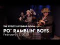 Po' Ramblin' Boys LIVE in the Stoltz Listening Room