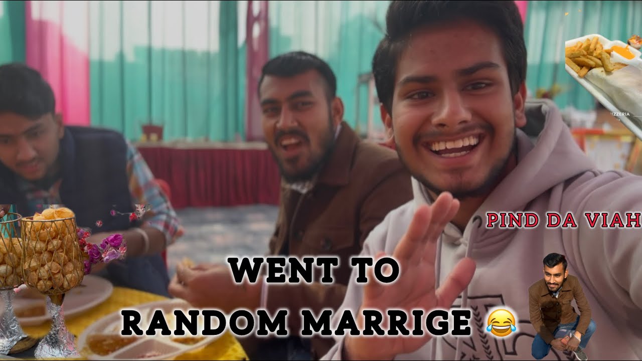 ( muft da viah ) 😨random entry in village wedding ☠️