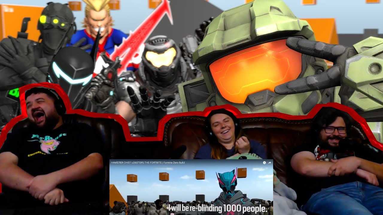 HAMSTER CHIEF LOBSTERS THE FORTBITE | Fortnite Zero Build - @TheRussianBadger | RENEGADES REACT