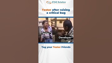 Tester after raising a critical bug  | #viral #memes #softwaretesting